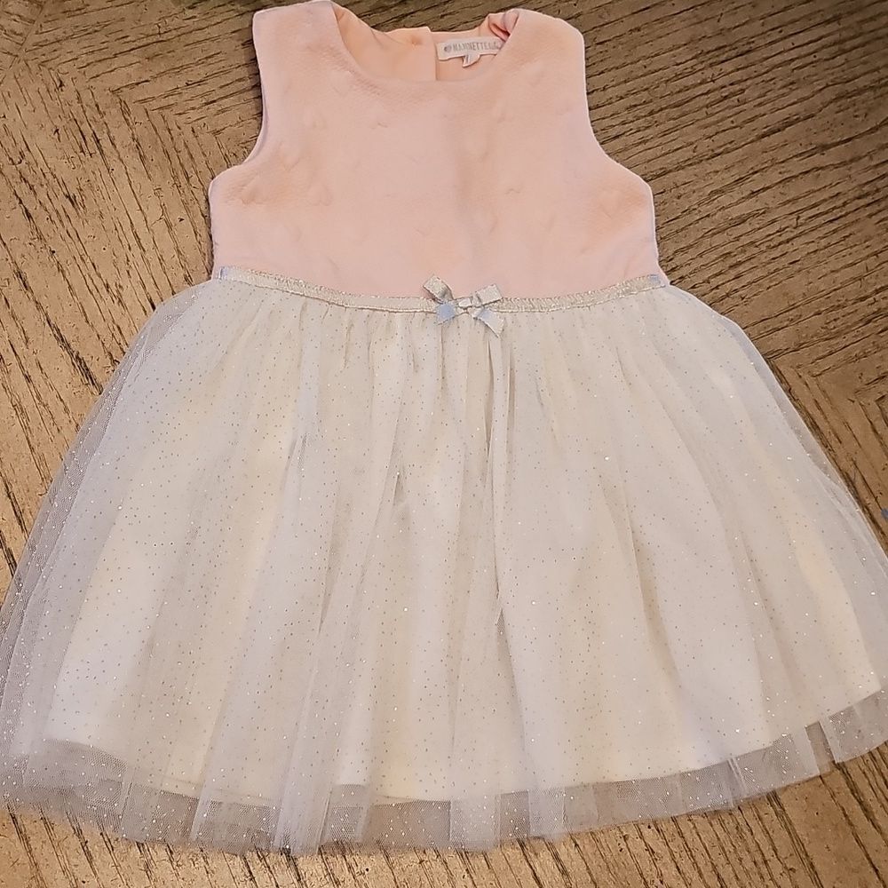 Nannette Kids Pink Dress Size 4